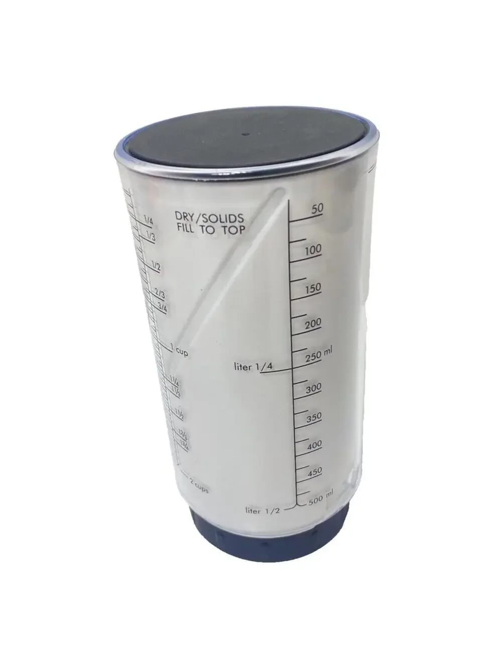 2-Cup Adjustable Measuring Cup, Twisting Kitchen Baking Tool for Liquids & Solid